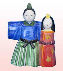 春を待つ、Kawaii(カワイイ)ひな人形